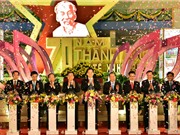 Khai mạc Triển lãm 70 năm Thành tựu Kinh tế - Xã hội Việt Nam