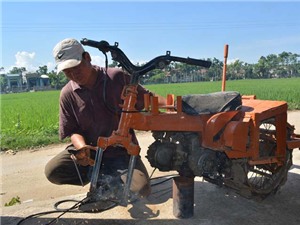 Nhà sáng chế máy cày đa năng xứ Quảng