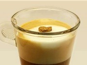 Thỏi vàng siêu nhẹ, nổi được trên bọt sữa