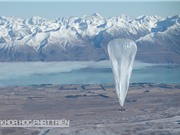 Khinh khí cầu Google Loon bắt đầu bay