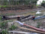 Đối phó với tình trạng khô hạn bằng mô hình tưới ngập khô