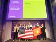 Giáo viên Việt Nam dành giải Nhất cuộc thi toàn cầu của Microsoft