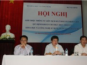 Hướng dẫn về cơ chế khoán chi nhiệm vụ khoa học công nghệ
