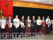 Bộ Khoa học và Công nghệ trao quyết định bổ nhiệm 8 lãnh đạo các đơn vị 