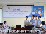 Khai mạc hội nghị sinh viên nghiên cứu khoa học 