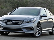Sonata Sport 2.0T 2016: Đối thủ xứng tầm của Toyota Camry 2.0E