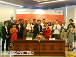 Microsoft phối hợp Thung lũng Silicon Việt Nam xây dựng hệ sinh thái khởi nghiệp 