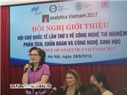 Analytica Vietnam 2017 - Cơ hội vàng cho các nhà khoa học, doanh nghiệp