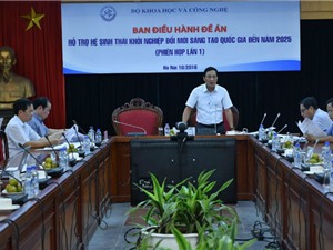 Bắt đầu xem xét đề xuất hỗ trợ hệ sinh thái khởi nghiệp đổi mới sáng tạo
