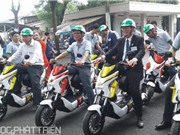 Hệ thống xe máy điện cộng đồng ra mắt tại TPHCM
