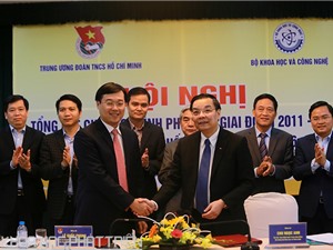 Bộ KH&CN và Trung ương Đoàn cùng hỗ trợ thanh niên khởi nghiệp