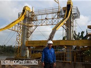 Công nghệ rửa cát sạch đầu tiên của người Việt