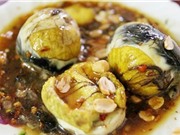 Trứng vịt lộn lọt top món ăn kinh dị trên thế giới