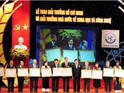 Sắp trao Giải thưởng Hồ Chí Minh; Giải thưởng Nhà nước về khoa học và công nghệ