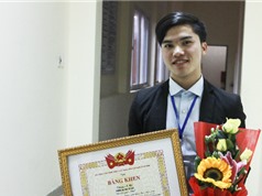 Nam sinh người Mông ăn mì tôm dành tiền nghiên cứu khoa học