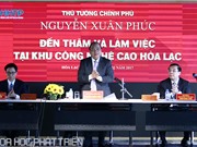 Thủ tướng nêu "công thức" để Khu CNC Hòa Lạc thành công