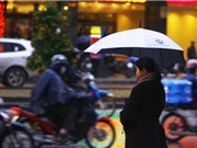 Gió mùa về, Hà Nội chuyển rét và mưa 