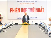 Ra mắt Hội đồng khoa học của Ủy ban Thường vụ Quốc hội