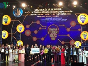 Dự án "Smart water" giành giải nhất cuộc thi Ý tưởng sáng tạo khởi nghiệp sinh viên lần thứ I
