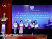Báo Khoa học và Phát triển đoạt giải Nhất báo chí về KH&CN