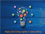 Ngày hội Công nghệ vì cộng đồng: "Để không ai bị bỏ lại phía sau"