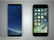 Top 10 smartphone mạnh nhất thế giới: Galaxy S8 Plus xếp sau iPhone 7 Plus