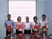 Quảng Bình chuyển giao quyền sử dụng kết quả nghiên cứu và phát triển công nghệ