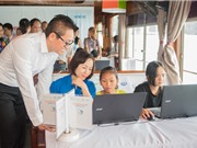 Con thuyền mơ ước: Dạy CNTT cho trẻ em nghèo vùng biển ra khơi