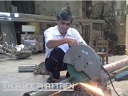“Kỹ sư làng” cơ giới hóa nghề tráng bánh cuốn