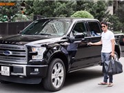 Cận cảnh xe bán tải Ford F150 Limited bạc tỷ của Quách Ngọc Ngoan