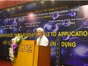 Hội thảo khoa học quốc tế "Vật lý Nano: Từ cơ bản đến ứng dụng"