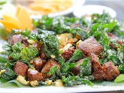 Thịt trâu lá trơng - nét hấp dẫn trong văn hóa ẩm thực Quảng Trị