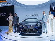 Cận cảnh xế sang hybrid tiền tỷ Lexus LS500h tại Việt Nam