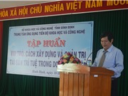 Bình Định: Tập huấn cách xây dựng và quản trị tài sản trí tuệ trong doanh nghiệp