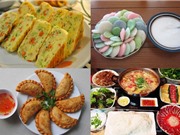 Món ngon trong tuần: Bánh trung thu tiramisu cacao, trứng cuộn kiểu Hàn Quốc, bánh sữa tươi chiên
