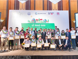 Vinh danh 21 doanh nghiệp khởi nghiệp sáng tạo ứng phó với biến đổi khí hậu 