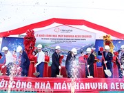 Khởi công nhà máy linh kiện máy bay đầu tiên tại Khu CNC Hòa Lạc 