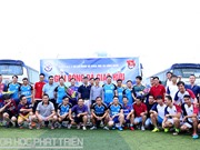 Đoàn viên thanh niên Bộ KH&CN giao lưu thể thao