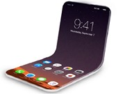 Ảnh dựng iPhone 2020 màn hình gập tuyệt đẹp