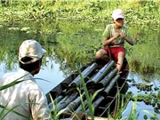 Cà Mau bảo tồn nghề đặt trúm lươn
