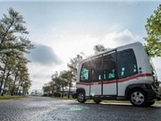 Thử nghiệm mẫu xe buýt không người lái đầu tiên ở Đức