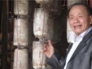 Ông Vũ Hữu Lê - nhà sáng chế máy vò chè
