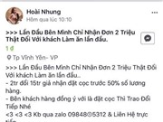 Sau Tết Mậu Tuất, rộ lên chiêu rao bán tiền giả qua Facebook