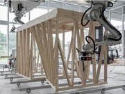 Robot lắp ráp kết cấu khung nhà không cần đến giàn giáo