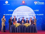 Vingroup ký kết hợp tác chiến lược với hai đại học tinh hoa của Mỹ
