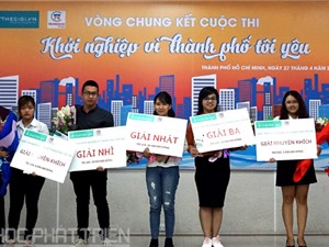 Ứng dụng kiếm chỗ đỗ xe tự động đoạt giải nhất “Khởi nghiệp vì thành phố tôi yêu”