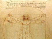 Bức “Vitruvian Man” của Leonardo Da Vinci: Tỉ lệ hoàn mĩ của cơ thể con người
