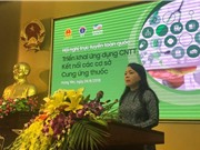 Triển khai ứng dụng CNTT kết nối các cơ sở bán thuốc trên toàn quốc