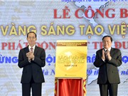Công bố Sách vàng Sáng tạo Việt Nam năm 2018