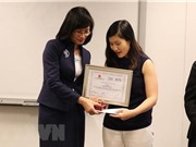 Australia: Giới khoa học Việt đoạt giải nhất nghiên cứu, sáng tạo